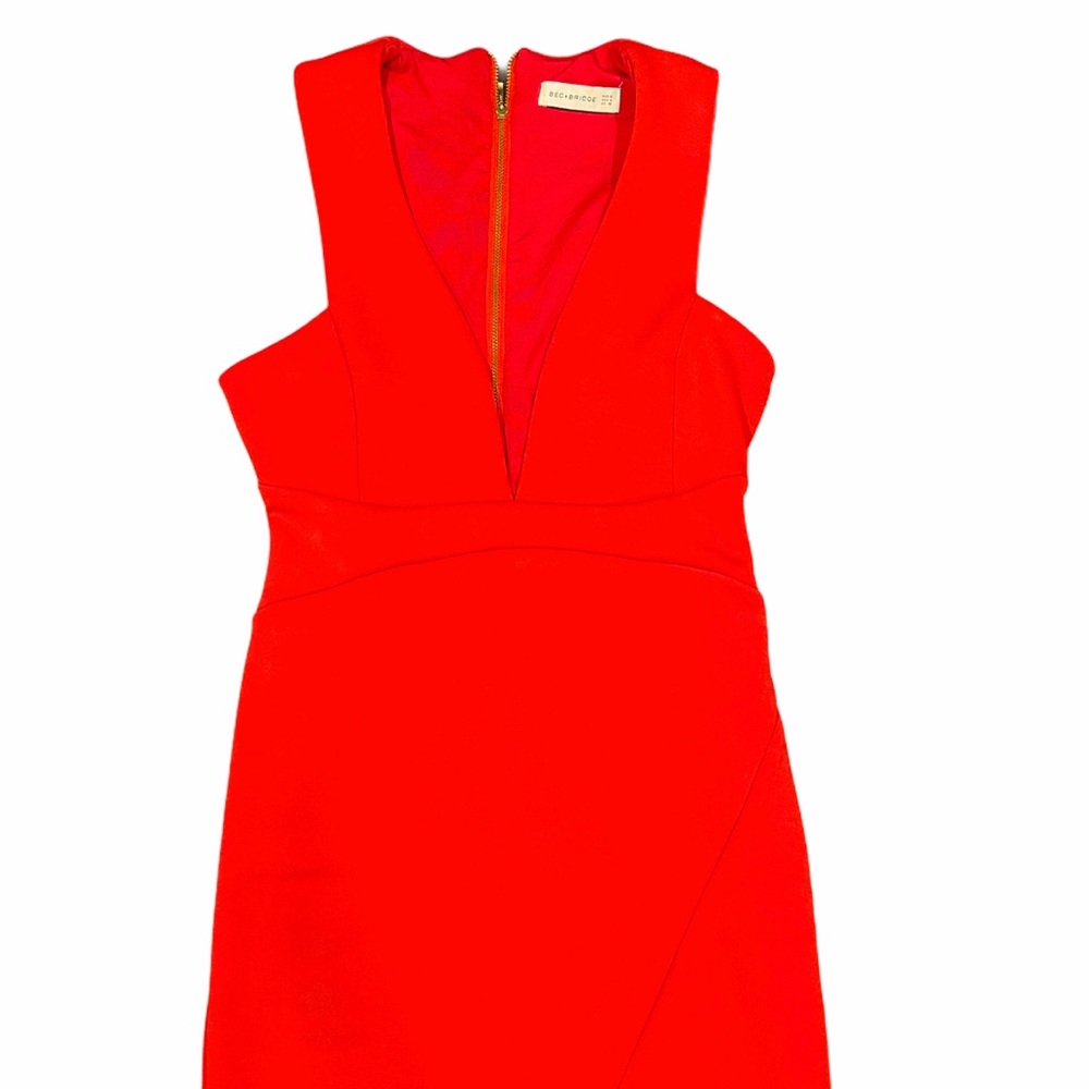 Bec & bridge red dress size 6